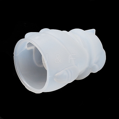Christmas DIY Candle Holder Silicone Statue Molds DIY-F141-01D-1