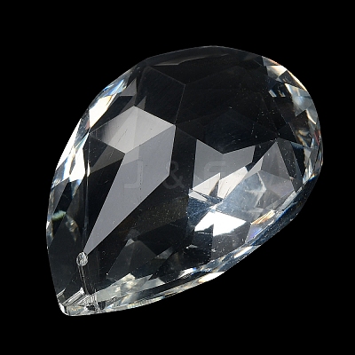 Transparent Glass Pendants GLAA-R223-03M-1
