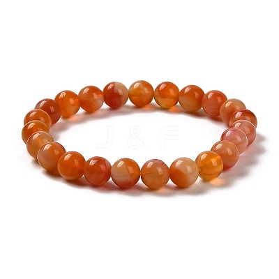 Handmade Lampwork Stretch Bracelets BJEW-R312-02B-03-1