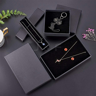 Kraft Paper Jewelry Boxes CON-BC0005-90-1