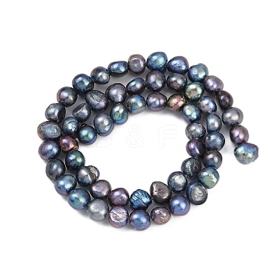 Natural Cultured Freshwater Pearl Beads Strands PEAR-P064-20A-03B-1