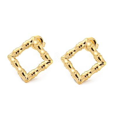 304 Stainless Steel Stud Earrings EJEW-M233-16G-1