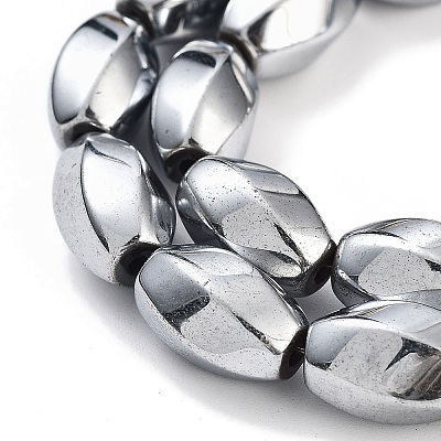 Synthetic Non-magnetic Hematite Beads Strands G-P545-G02-01G-1