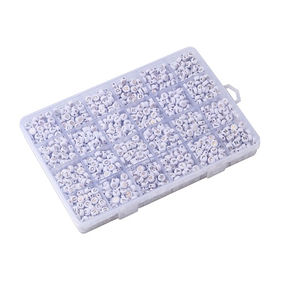 Plating Acrylic Beads PACR-X0001-05-1