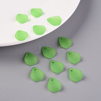 Transparent Frosted Acrylic Pendants MACR-S371-09A-734-1