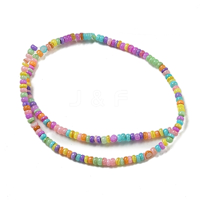 Dyed Natural Freshwater Shell Beads Strands BSHE-G039-07G-1