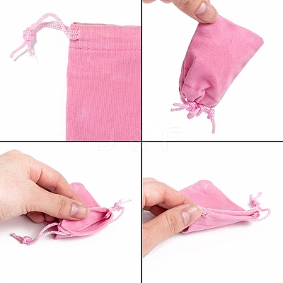 Rectangle Velvet Pouches TP-R022-5x7-06-1