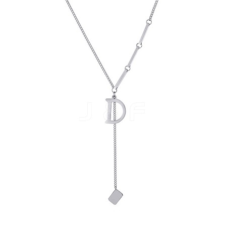 Alloy Lariat Necklaces WG02D6B-11-1