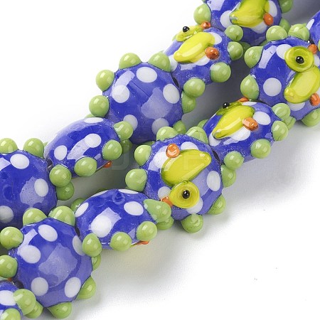 Handmade Lampwork Beads X1-LAMP-J092-01D-1