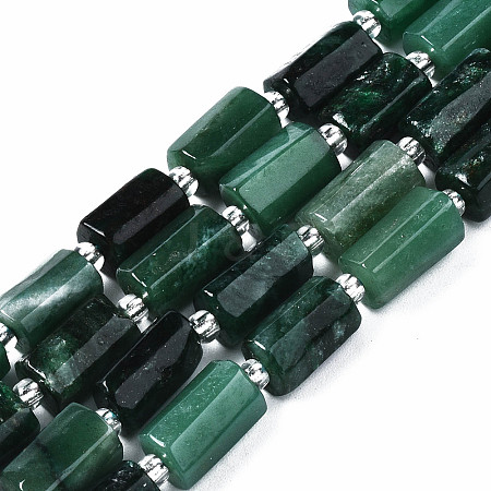 Natural Fuchsite Beads Strands X-G-S376-011-1-1