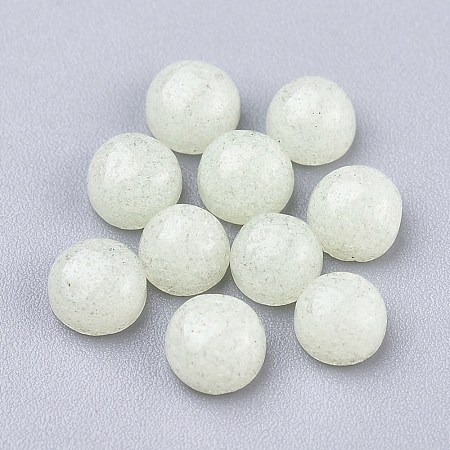 Synthetic Luminous Stone Cabochons LS-X-G-P393-R63-4MM-1