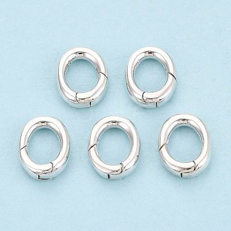 925 Sterling Silver Spring Gate Clasps STER-T008-74S-1