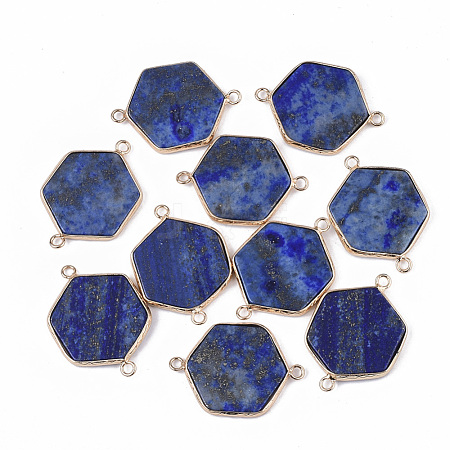 Natural Lapis Lazuli Links connectors G-S359-053C-1