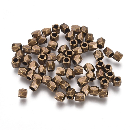 Brass Spacer Beads PALLOY-C077-AB-NF-1