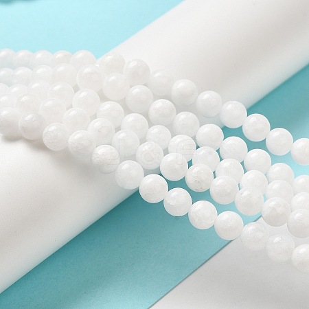 Natural Malaysia Jade Bead Strands G-M101-8mm-10-1