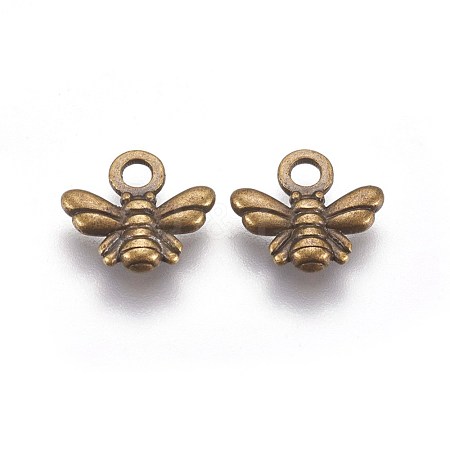 Tibetan Style Alloy Charms A-TIBEP-A123292-AB-FF-1