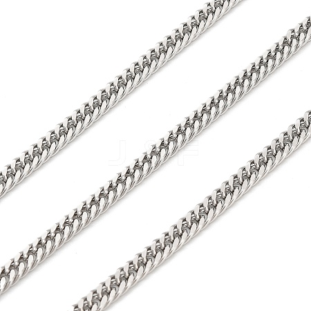 316 Surgical Stainless Steel Cuban Link Chains CHS-B010-01B-P-1