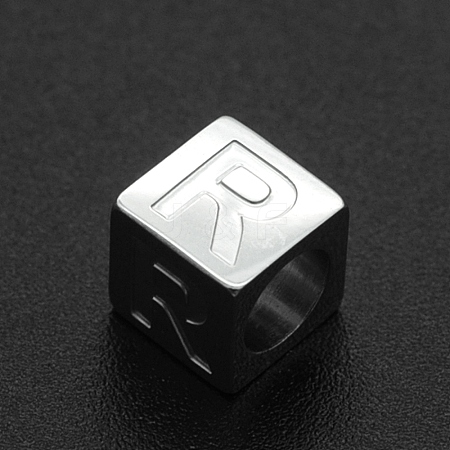Non-Tarnish 201 Stainless Steel European Beads LS-STAS-N090-LA062-R-1