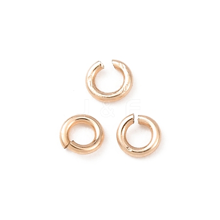 1/20 14K Gold Filled Open Jump Rings KK-G164-03G-02-1