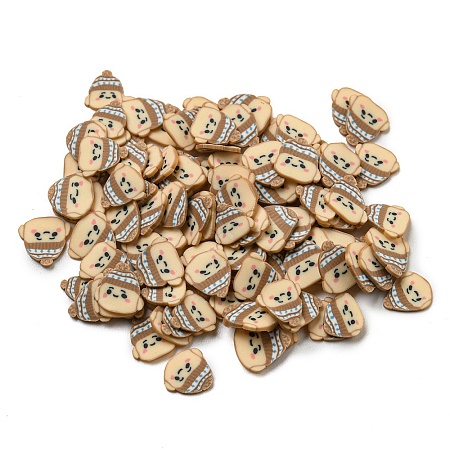 Handmade Polymer Clay Beads CLAY-P003-08A-1