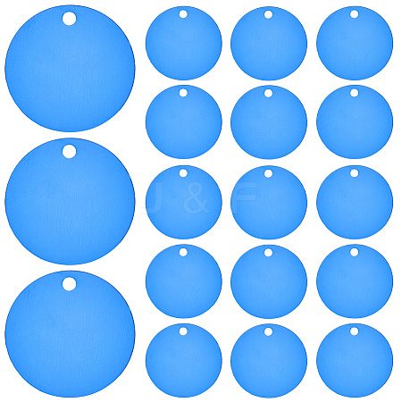 25Pcs Aluminum Pendants FIND-SP0002-68A-01-1