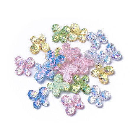 Resin Cabochons X-RESI-F017-21-1