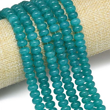 Natural Malaysia Jade Beads Strands G-B165-G01-5x8mm-14-1