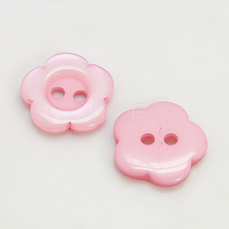 Resin Buttons RESI-D031-12mm-05-1