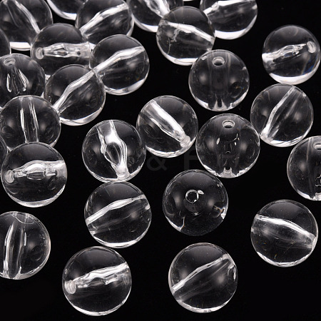 Transparent Acrylic Beads X-MACR-S370-A16mm-001-1
