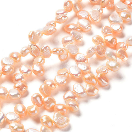 Natural Cultured Freshwater Pearl Beads Strands PEAR-J007-30-1