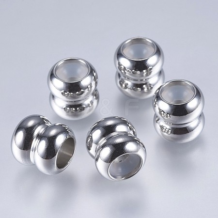 201 Stainless Steel Beads STAS-F145-05-1