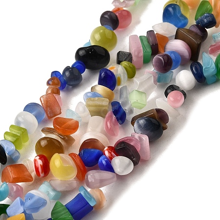 Cat Eye Beads Strands CE-A002-01D-1