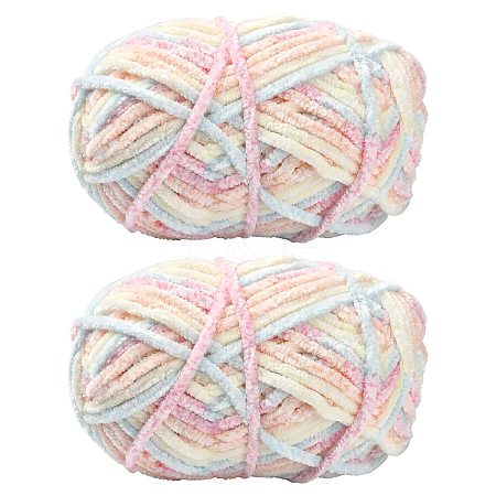 Super Bulky Chenille Polyester Yarn YCOR-FZC0001-01B-1