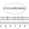 Rhinestone and Iron Cup Chain CH-A007-01G-2