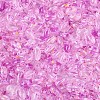 Baking Paint Transparent Glass Beads DGLA-T004-06F-2