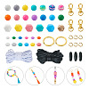 DIY Keychain Bracelet Making Kit DIY-TA0004-19-56
