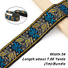 Ethnic Style Embroidery Polyester Ribbons SK-TAC0001-03-11