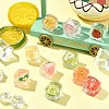 20Pcs 10 Styles Transparent Resin Cabochons RESI-CJ0005-43-5