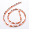 Electroplate Non-magnetic Synthetic Hematite Bead Strands X-G-Q465-11RG-2
