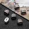 Alloy Cord Ends X-PALLOY-I021-AS-5