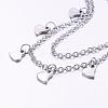 304 Stainless Steel Anklets AJEW-AN00206-2
