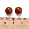 Natural Red Jasper Sphere Beads G-H359-02I-8mm-3