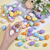 120Pcs 2 Styles Foam Simulated Pigeon Eggs DIY-SP0007-60-3