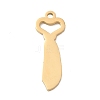 304 Stainless Steel Pendants SA-CBAE115-01G-1