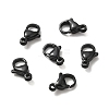 Spray Painted 304 Stainless Steel Lobster Claw Clasps LS-STAS-R120-01D-02-2