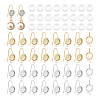 Unicraftale 32Pcs 2 Colors 304 Stainless Steel Earring Hooks STAS-UN0056-81-1