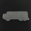 Lorry/Truck ABC Plastic Pegboards used for 5x5mm DIY Fuse Beads X-DIY-Q009-48-2