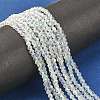 Glass Beads Strands GF4mmC28-AB-4