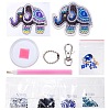 DIY Diamond Painting Keychain Kits DIAM-PW0010-70E-1