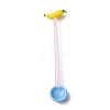 Handmade Glass Fruits Spoons AJEW-A067-01C-1